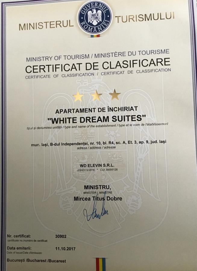 יאשי White Dream Suites מראה חיצוני תמונה